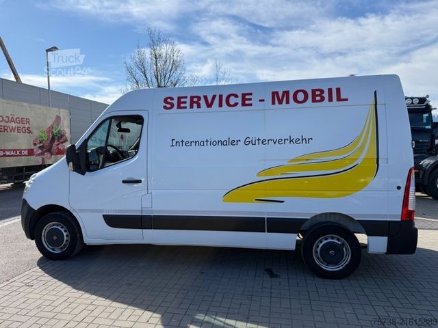 High top van OPEL Movano 2,3 TDCI Kasten 145 PS/Klima/3-Sitze