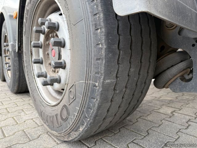 Swap body semitrailer BROSHUIS MFCC-HD Wechsel Containerchassis Ausziehbar ADR