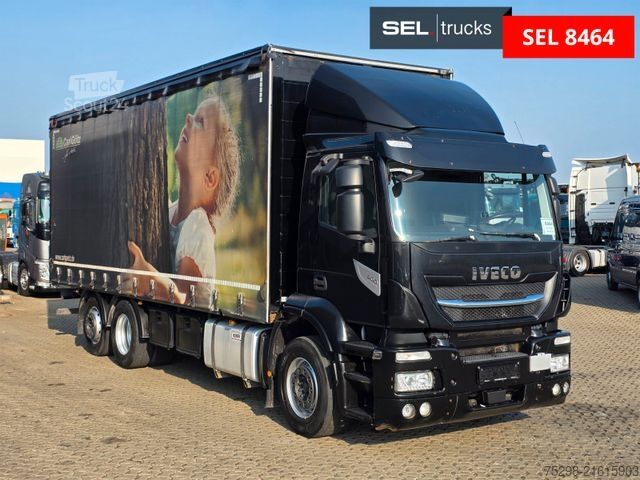 Valníkový nákladní automobil s plachtou IVECO Stralis 400 / Lenkachse / Liftachse / STERZANTE