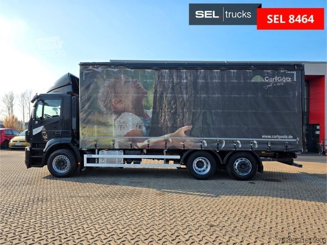Valníkový nákladní automobil s plachtou IVECO Stralis 400 / Lenkachse / Liftachse / STERZANTE