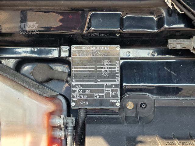 Valníkový nákladní automobil s plachtou IVECO Stralis 400 / Lenkachse / Liftachse / STERZANTE