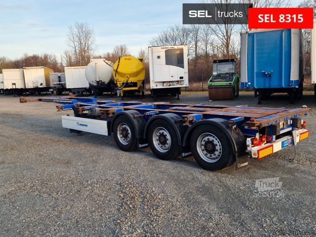 Swap body semitrailer KRONE SD / Liftachse