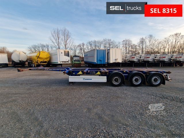 Swap body semitrailer KRONE SD / Liftachse