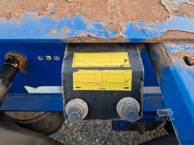 Swap body semitrailer KRONE SD / Liftachse