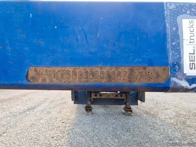 Swap body semitrailer KRONE SD / Liftachse