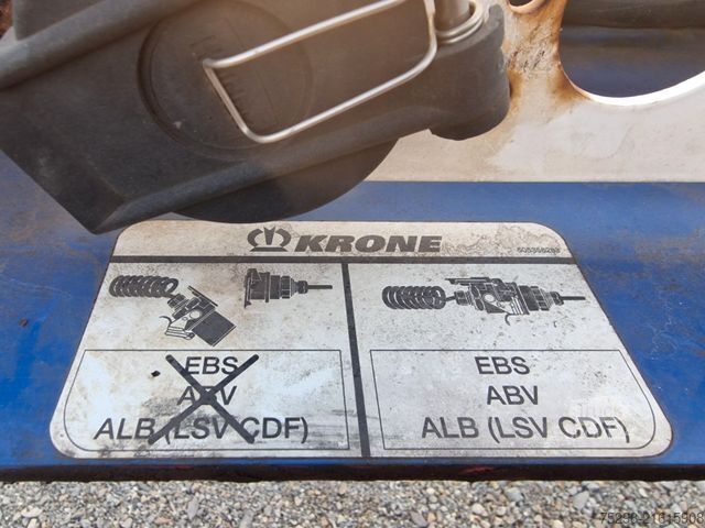 Swap body semitrailer KRONE SD / Liftachse