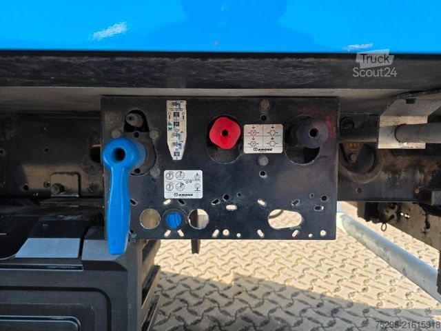 Reefer semitrailer KRONE SD/Trennwand/Doppelverd./ Doppelst./ATP/TIR
