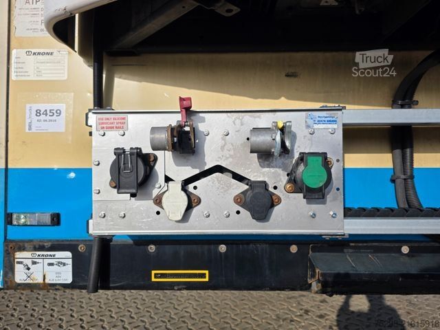 Reefer semitrailer KRONE SD/Trennwand/Doppelverd./ Doppelst./ATP/TIR