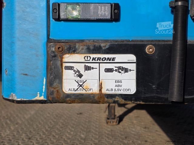 Reefer semitrailer KRONE SD/Trennwand/Doppelverd./ Doppelst./ATP/TIR