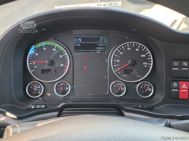 Refrigerated truck MAN TGM 18.340 4x2 LL / Ldbw / Carrier Supra 1250Mt