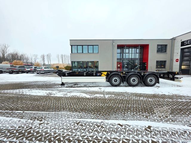 Swap body semitrailer KRONE SD / Liftachse / Teleskop / 11.908 - 13.403 mm