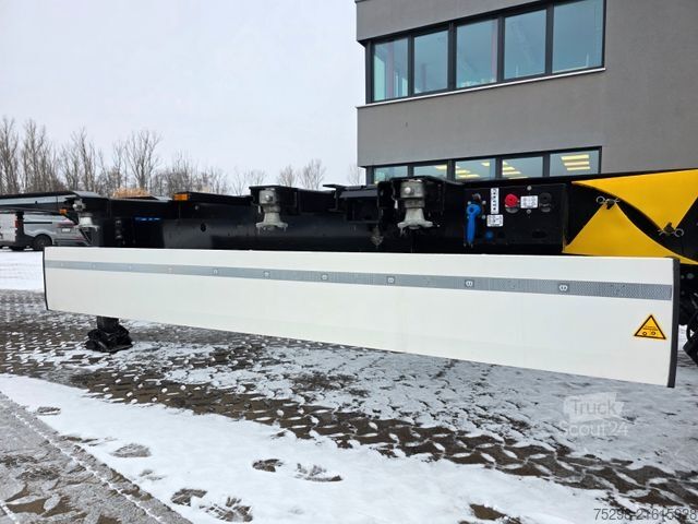 Swap body semitrailer KRONE SD / Liftachse / Teleskop / 11.908 - 13.403 mm