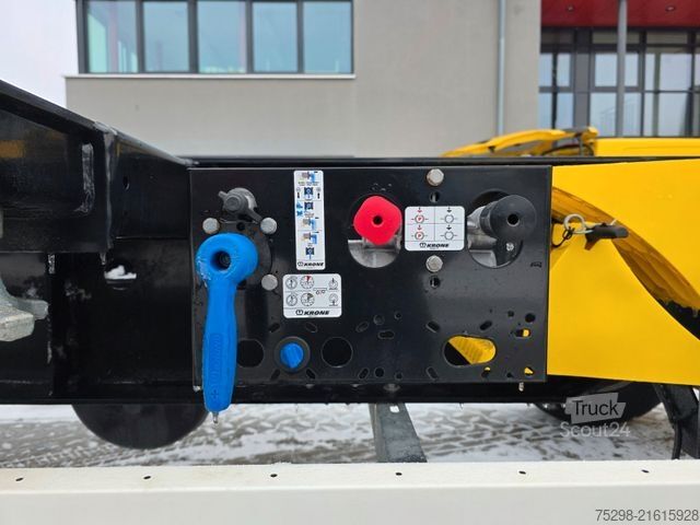 Swap body semitrailer KRONE SD / Liftachse / Teleskop / 11.908 - 13.403 mm