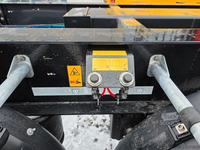 Swap body semitrailer KRONE SD / Liftachse / Teleskop / 11.908 - 13.403 mm