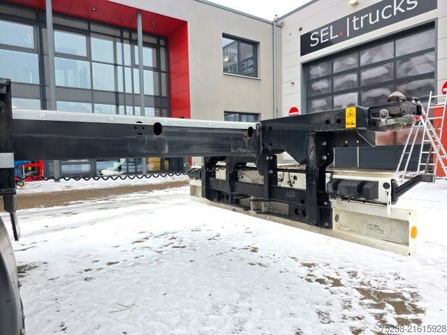 Swap body semitrailer KRONE SD / Liftachse / Teleskop / 11.908 - 13.403 mm