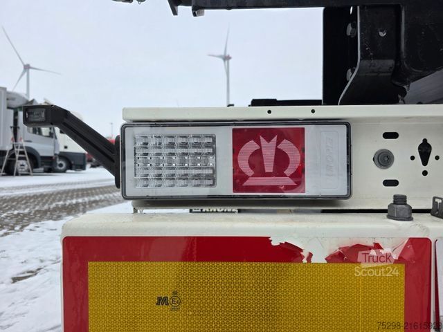 Swap body semitrailer KRONE SD / Liftachse / Teleskop / 11.908 - 13.403 mm
