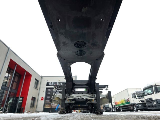 Swap body semitrailer KRONE SD / Liftachse / Teleskop / 11.908 - 13.403 mm