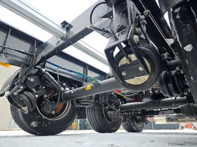 Swap body semitrailer KRONE SD / Liftachse / Teleskop / 11.908 - 13.403 mm