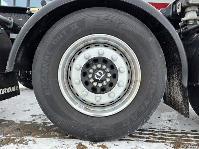 Swap body semitrailer KRONE SD / Liftachse / Teleskop / 11.908 - 13.403 mm