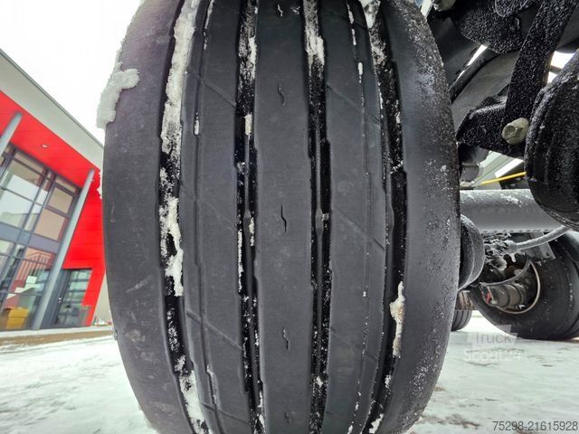 Swap body semitrailer KRONE SD / Liftachse / Teleskop / 11.908 - 13.403 mm