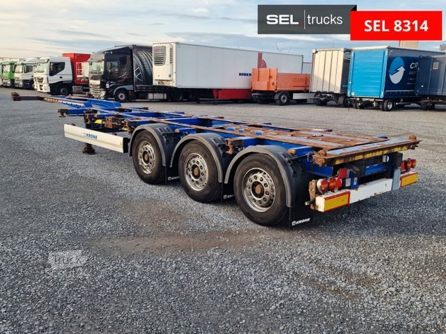 Swap body semitrailer KRONE SD / Liftachse
