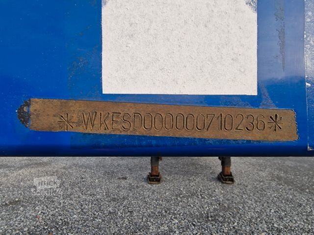 Swap body semitrailer KRONE SD / Liftachse
