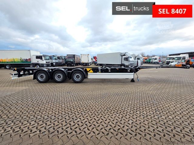 Swap body semitrailer KRONE SD / Liftachse / Teleskop / 11.908 - 13.403 mm