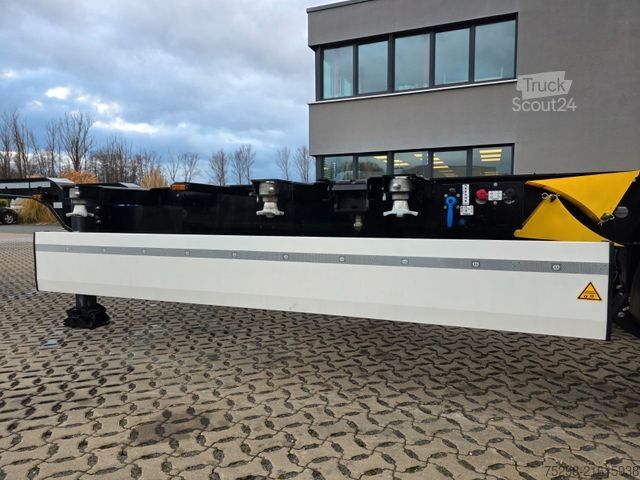 Swap body semitrailer KRONE SD / Liftachse / Teleskop / 11.908 - 13.403 mm