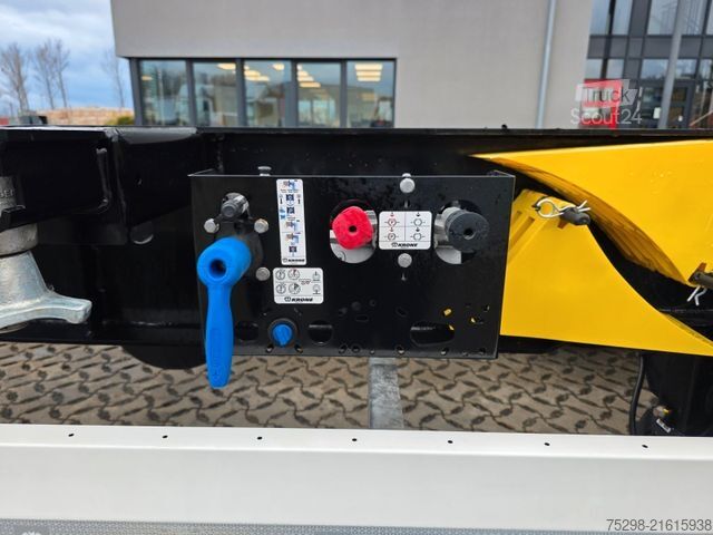 Swap body semitrailer KRONE SD / Liftachse / Teleskop / 11.908 - 13.403 mm