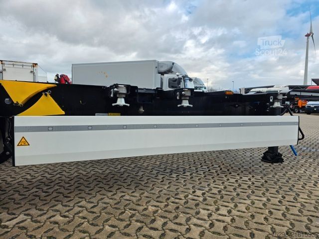 Swap body semitrailer KRONE SD / Liftachse / Teleskop / 11.908 - 13.403 mm