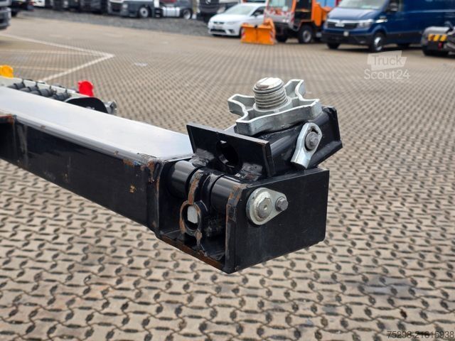 Swap body semitrailer KRONE SD / Liftachse / Teleskop / 11.908 - 13.403 mm