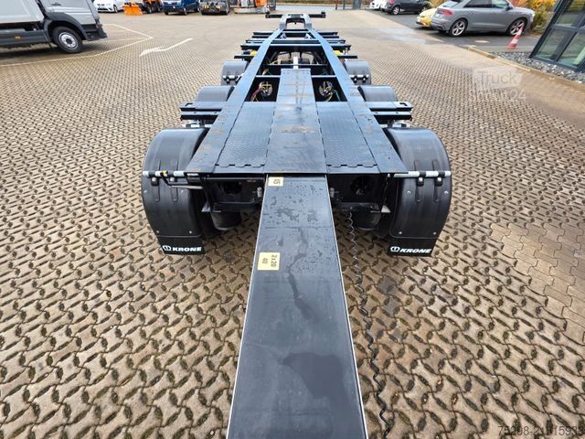 Swap body semitrailer KRONE SD / Liftachse / Teleskop / 11.908 - 13.403 mm