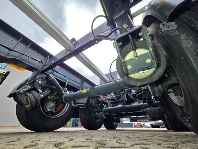 Swap body semitrailer KRONE SD / Liftachse / Teleskop / 11.908 - 13.403 mm