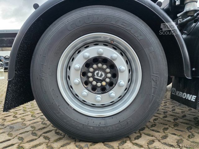 Swap body semitrailer KRONE SD / Liftachse / Teleskop / 11.908 - 13.403 mm