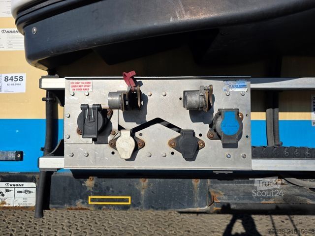 Reefer semitrailer KRONE SD/Trennwand/Doppelverd./ Doppelst./ATP/TIR