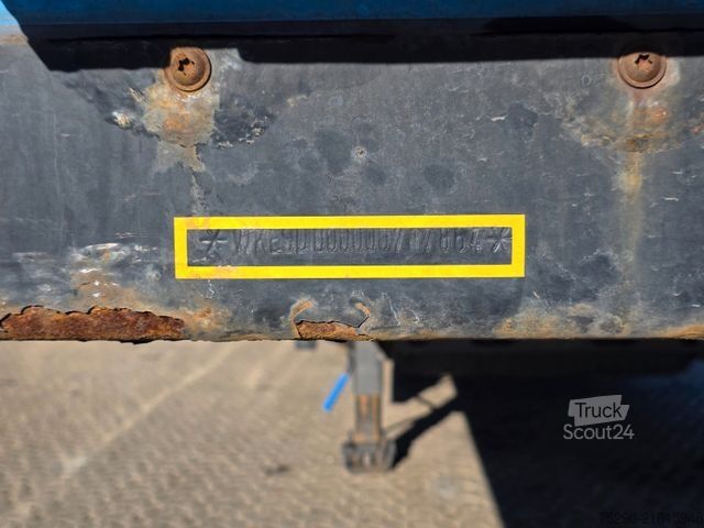 Reefer semitrailer KRONE SD/Trennwand/Doppelverd./ Doppelst./ATP/TIR