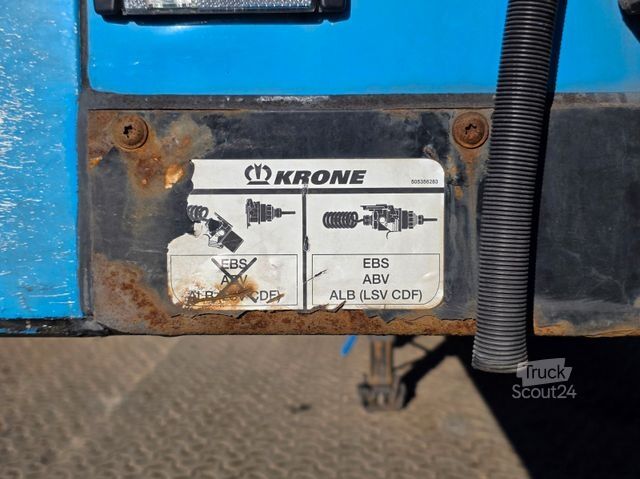 Reefer semitrailer KRONE SD/Trennwand/Doppelverd./ Doppelst./ATP/TIR