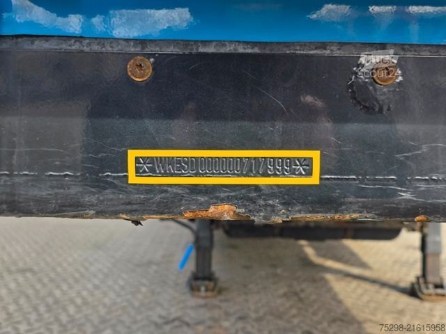 Reefer semitrailer KRONE SD/Trennwand/Doppelverd./ Doppelst./ATP/TIR