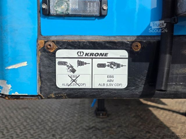 Reefer semitrailer KRONE SD/Trennwand/Doppelverd./ Doppelst./ATP/TIR