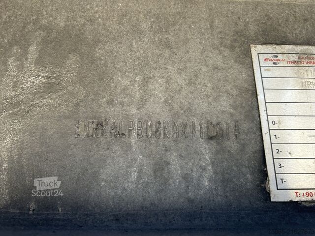 Araba taşıyıcı panelvan Eroglu ALPB 08 / Semi Dieplader / Auto - Machine Trans...