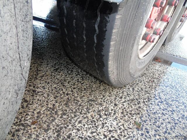 Huifzeil Schmitz Cargobull 3 AXLE SAF + DHOLLANDIA LOADLIFT + SLIDING ROOF