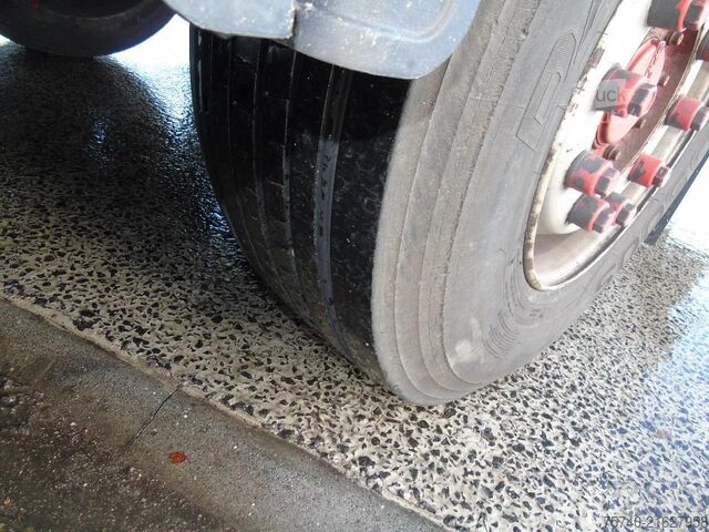 Huifzeil Schmitz Cargobull 3 AXLE SAF + DHOLLANDIA LOADLIFT + SLIDING ROOF