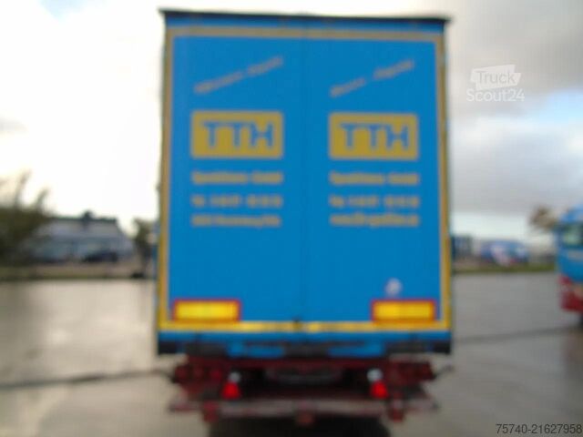 Huifzeil Schmitz Cargobull 3 AXLE SAF + DHOLLANDIA LOADLIFT + SLIDING ROOF