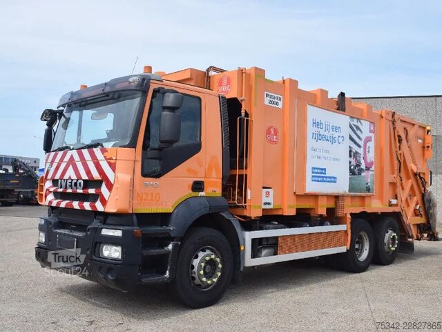 Машина для збору сміття Iveco Stralis AD260S31 - VDK waste system Pusher 2000