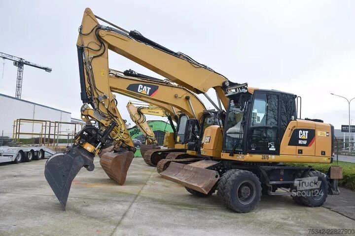 Колісний екскаватор Caterpillar M316F - mobile excavator - Tilrotator Engcon