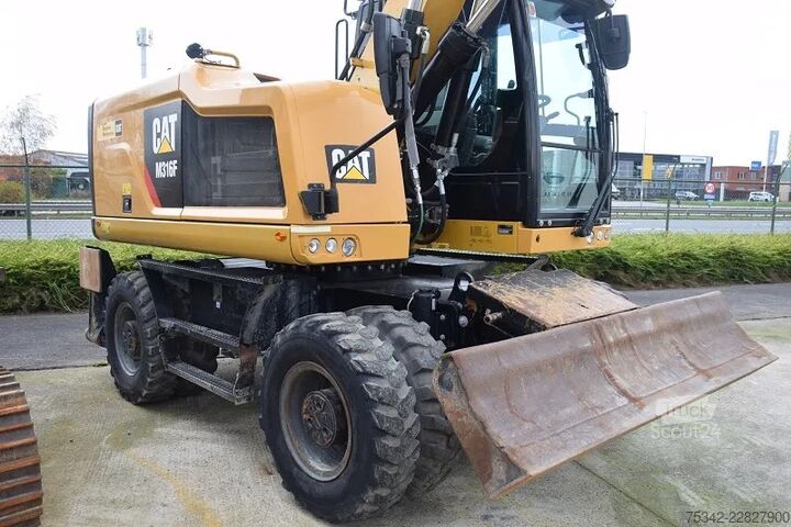 Колісний екскаватор Caterpillar M316F - mobile excavator - Tilrotator Engcon