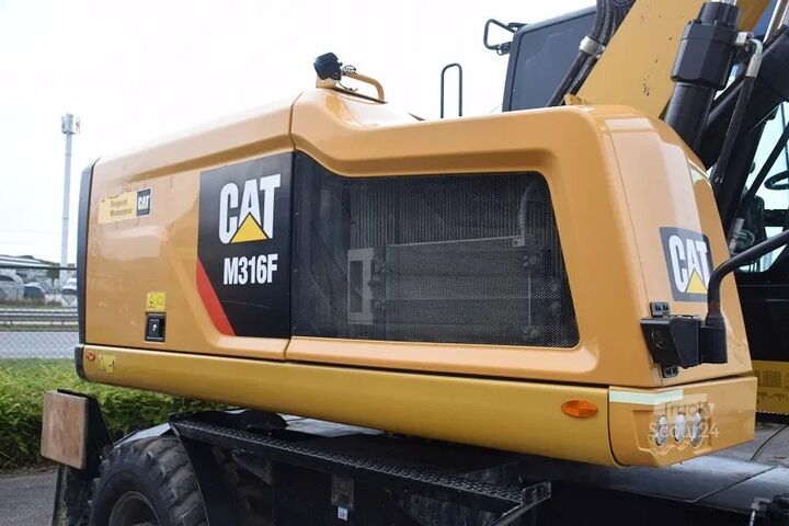Колісний екскаватор Caterpillar M316F - mobile excavator - Tilrotator Engcon