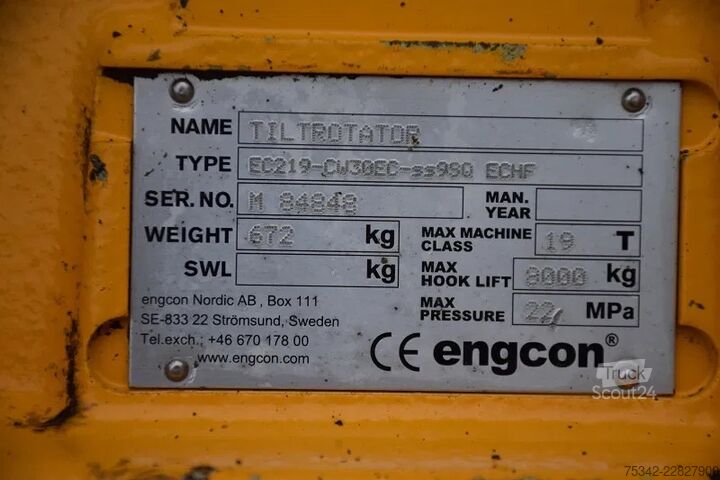 Колісний екскаватор Caterpillar M316F - mobile excavator - Tilrotator Engcon