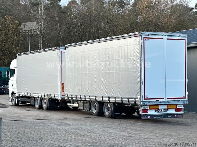 Jumbo-lastebil MAN TGX 26.480 TG3 H&W Jumbo Zug NEU Lift