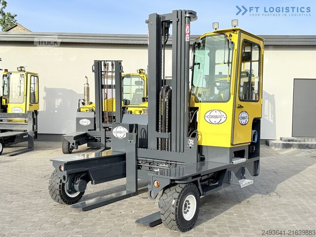 Keturs kryptimis krautuvas Combilift C5000XL GAS TRIPLEX 6000 EXTENDABLE FORK